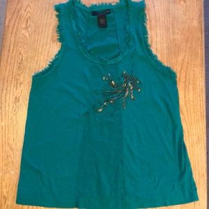 Calvin Klein jewel embellished tank!